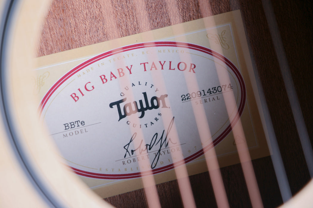 Taylor BBTe Big Baby Taylor Acoustic Electric Guitar - 2209143074