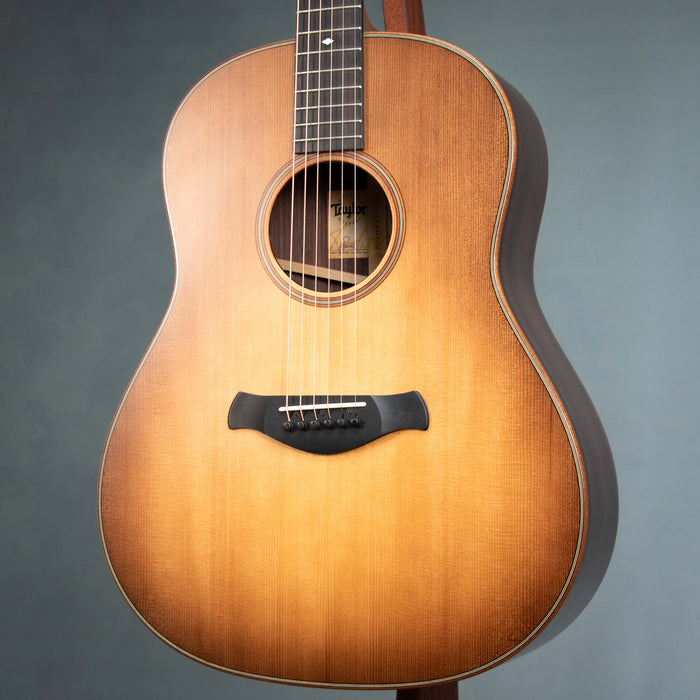 Taylor 2019 717e Builders Edition Grand Pacific Acoustic Electric w/Case - Wild Honey Burst - Preowned
