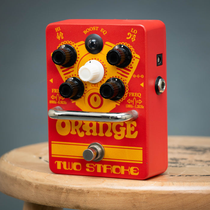 Orange Two Stroke Boost Pedal - Preowned