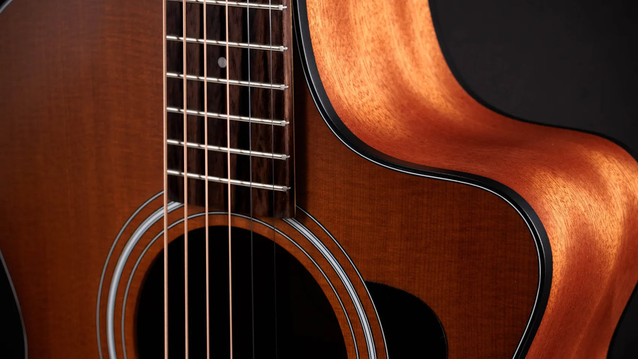 Taylor 112ce Special Edition Grand Concert Acoustic Electric Guitar - Honeyburst
