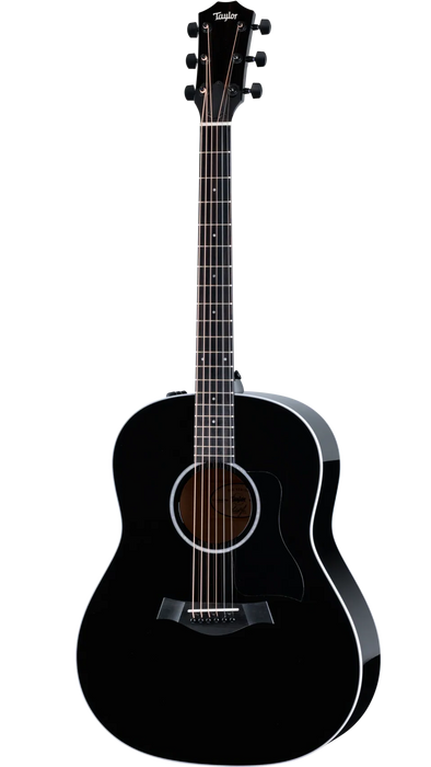 Taylor 217e-BLK Plus Grand Pacific Acoustic Electric Guitar - Black