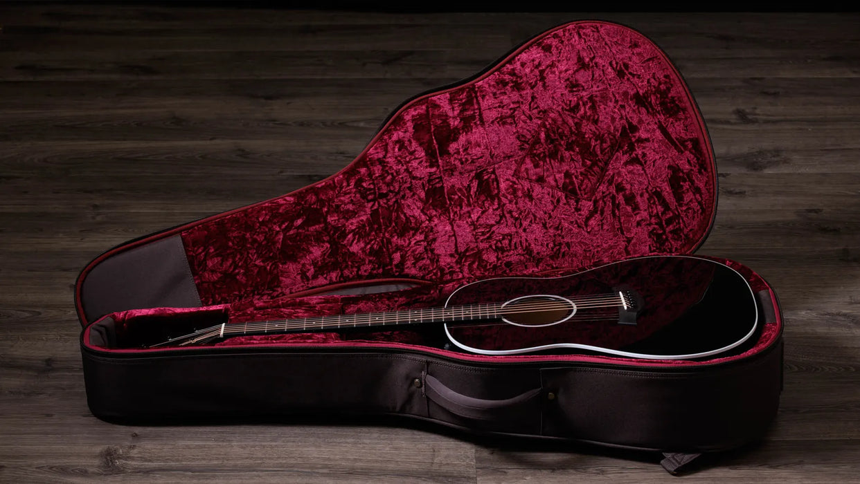 Taylor 217e-BLK Plus Grand Pacific Acoustic Electric Guitar - Black