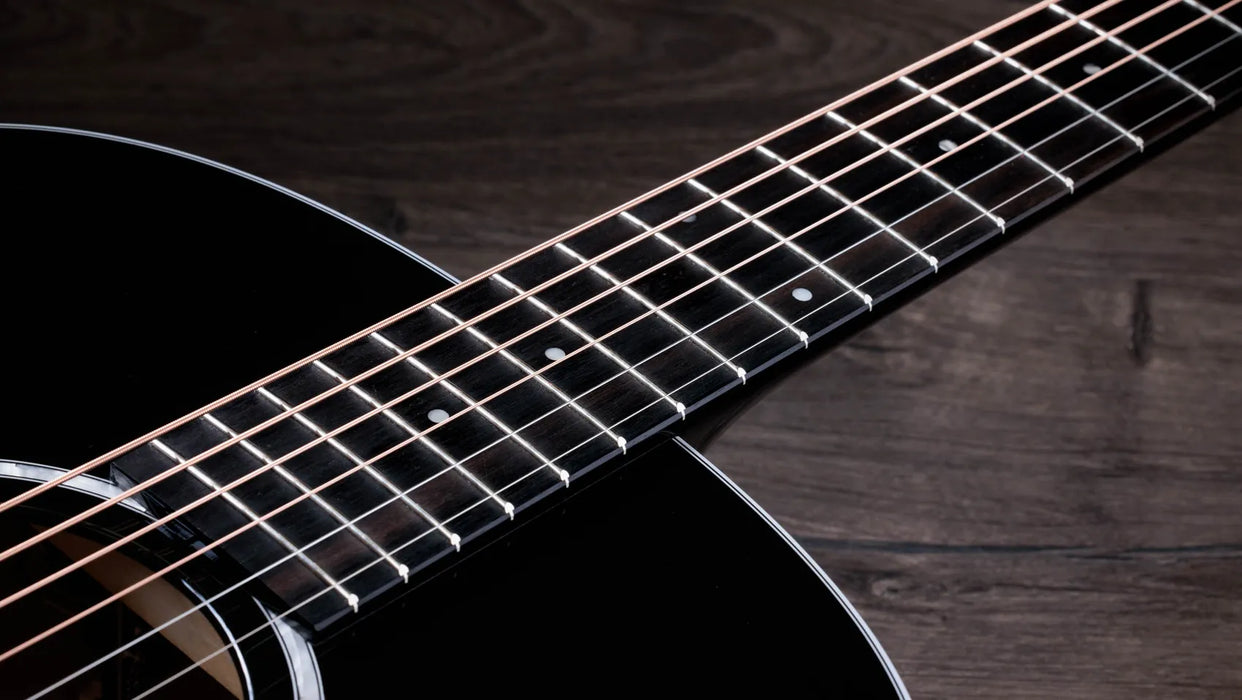 Taylor 217e-BLK Plus Grand Pacific Acoustic Electric Guitar - Black