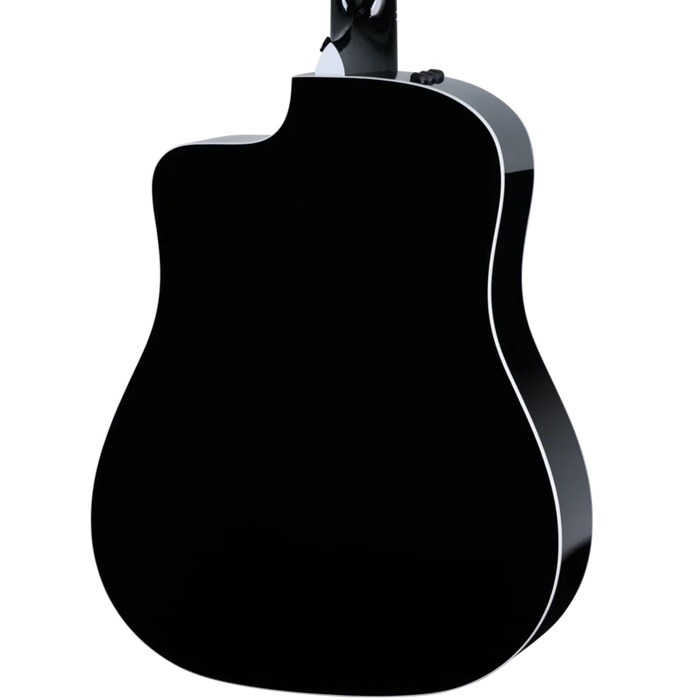 Taylor 250ce-BLK Plus Dreadnought 12-String Acoustic Electric Guitar - Black