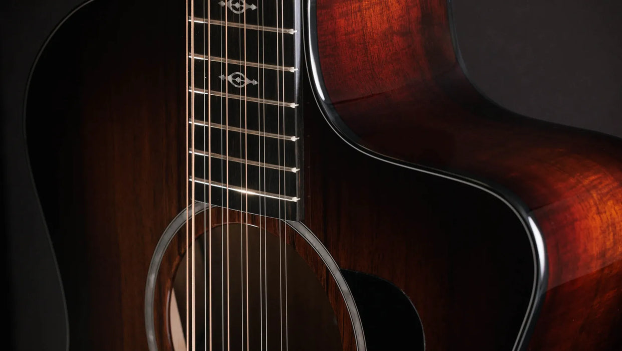 Taylor 264ce-K DLX Grand Auditorium 12-String Acoustic Electric - Shaded Edgeburst