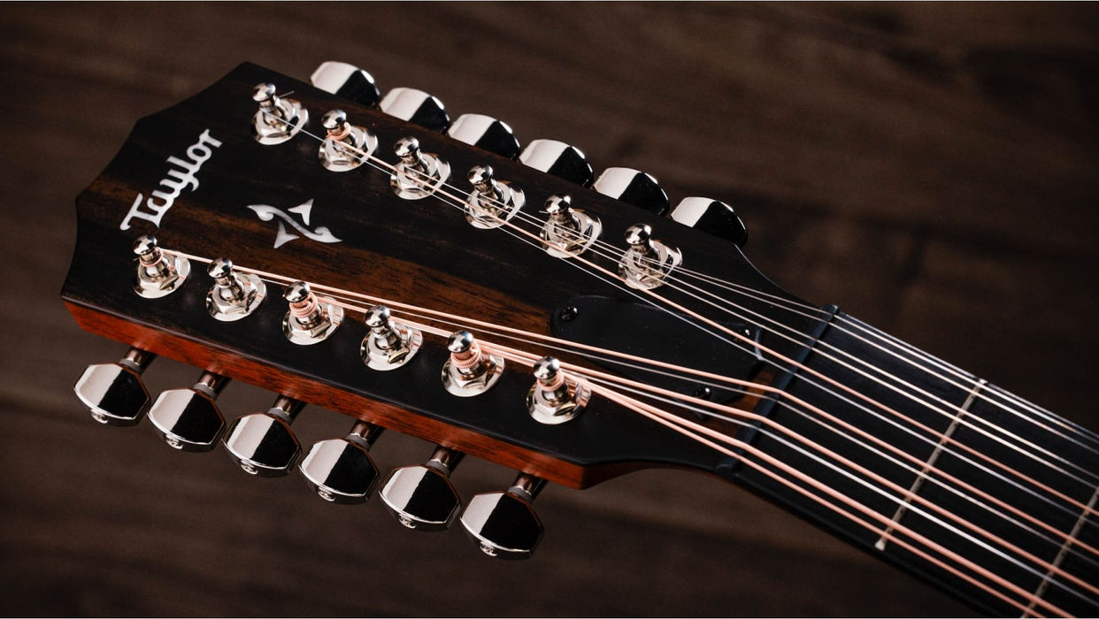 Taylor 454ce Grand Auditorium 12-String Acoustic Electric Guitar - Natural