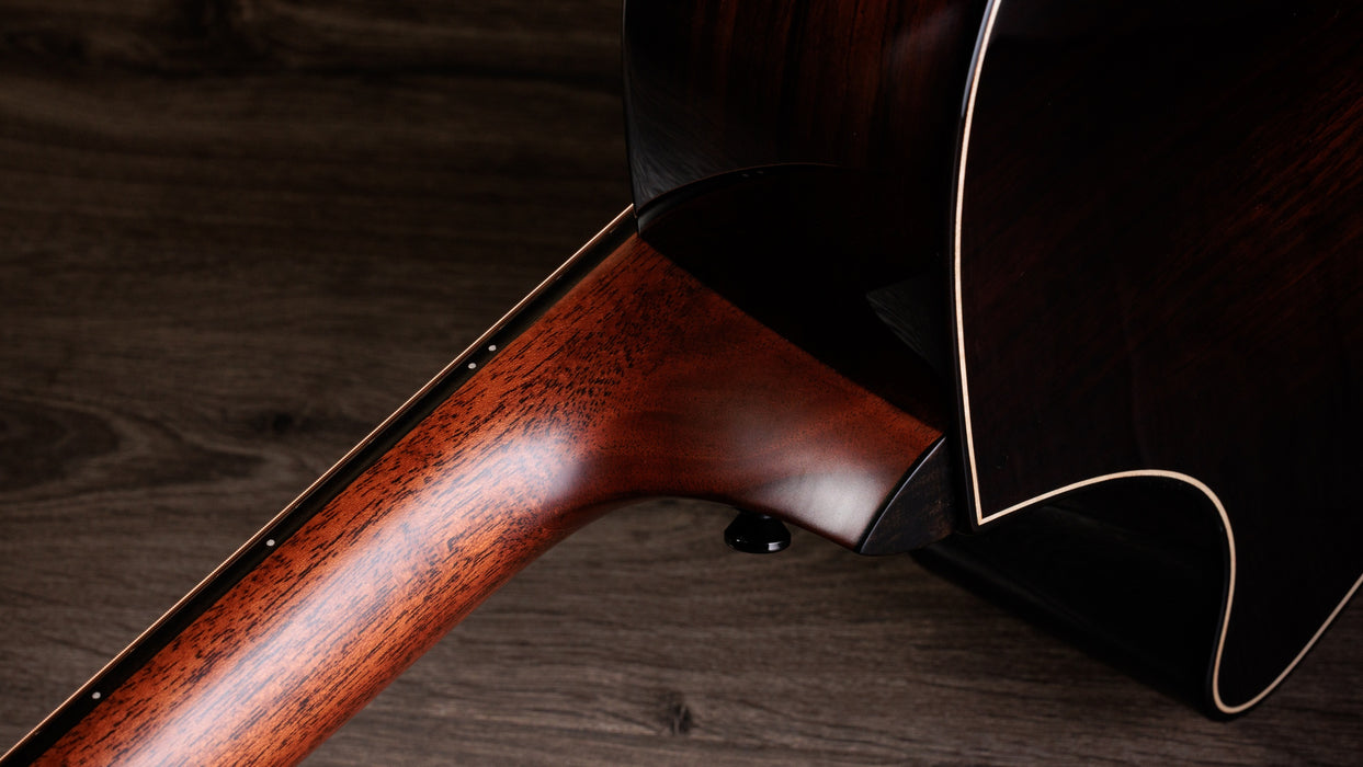 Taylor Next Generation Builder's Edition 814ce Blacktop Grand Auditorium Acoustic Electric Guitar - Indian Rosewood/Adirondack Spruce