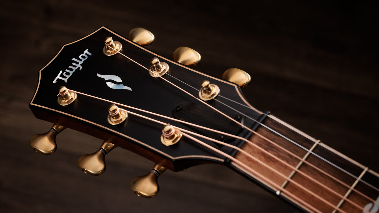 Taylor Next Generation Builder's Edition 814ce Blacktop Grand Auditorium Acoustic Electric Guitar - Indian Rosewood/Adirondack Spruce