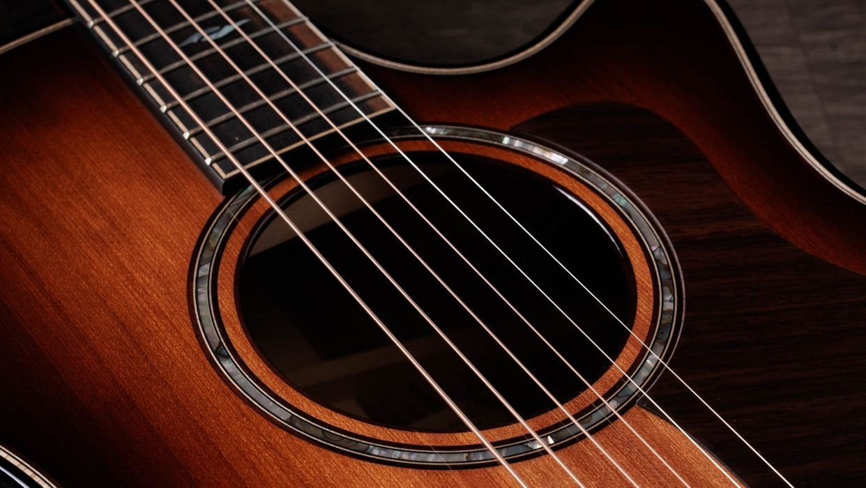 Taylor Builders Edition 814ce Sinker Redwood / Honduran Rosewood Grand Auditorium Acoustic Electric Guitar