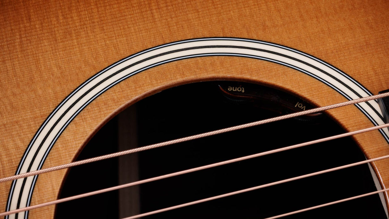 Taylor Gold Label 717e Spruce / Rosewood Firestripe Pickguard Grand Pacific Acoustic Electric Guitar - Sunburst