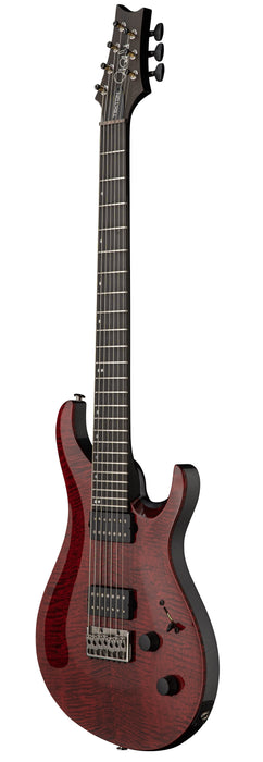 PRS Tekton SVN 7 String Electric Guitar - Bloodstone Red