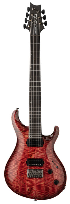 PRS Tekton SVN 7 String Electric Guitar - Fuchsia Aura