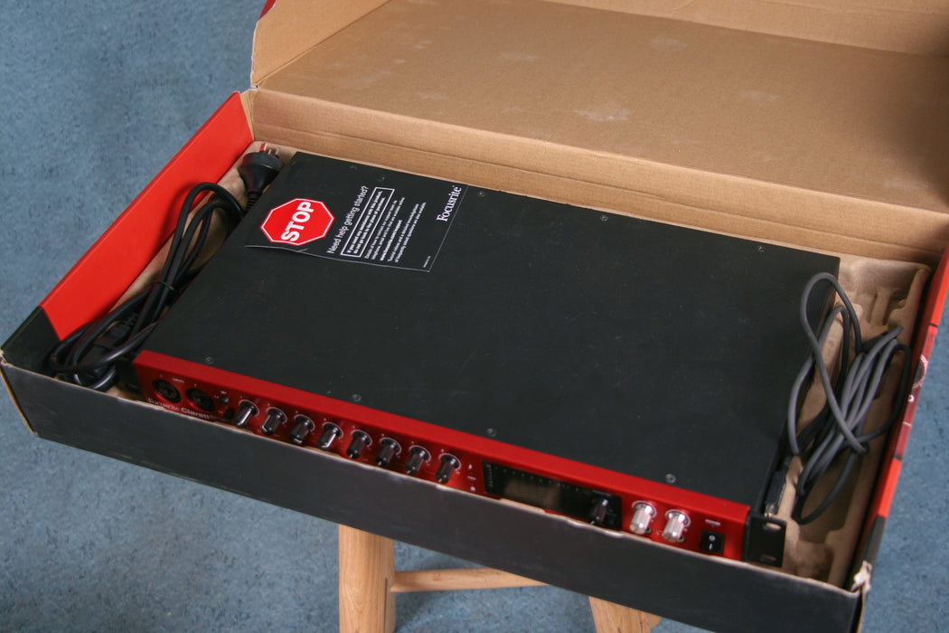 Focusrite Clarett 8Pre Rackmount Thunderbolt Interface - Preowned