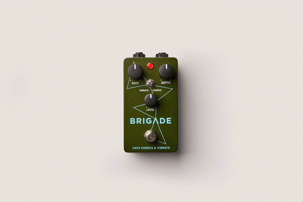 Universal Audio UAFX Brigade Chorus and Vibrato Pedal