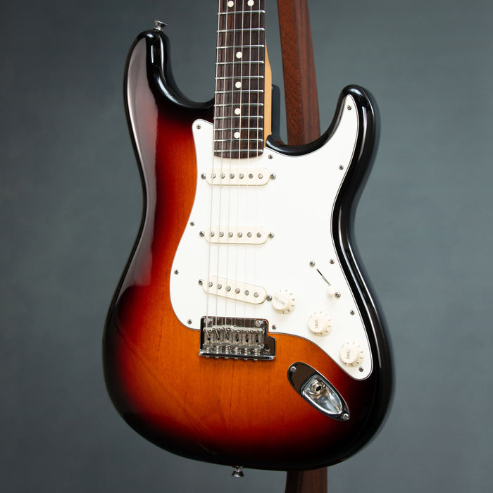 Fender 2012 American Standard Stratocaster 3 Tone Sunburst SSS (MODIFIED) w/Case - Preowned