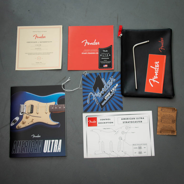 Fender American Ultra Stratocaster w/Case - Texas Tea - Preowned