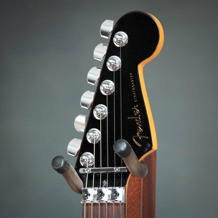 Fender American Ultra Luxe Stratocaster Floyd Rose HSS w/Case - Mystic Black - Preowned