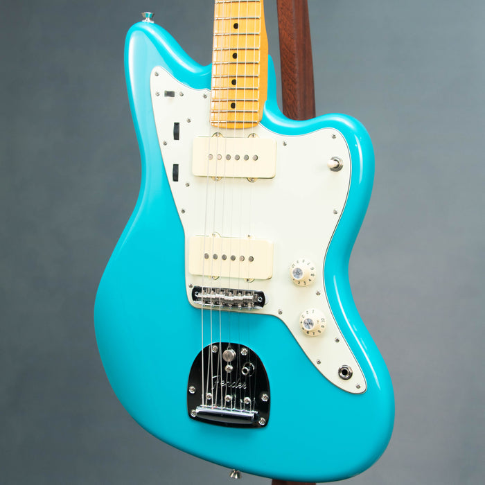 Fender American Professional II Jazzmaster w/Case - Miami Blue - Preowned