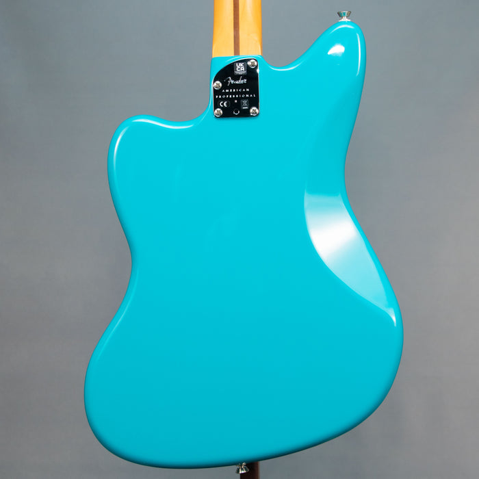 Fender American Professional II Jazzmaster w/Case - Miami Blue - Preowned