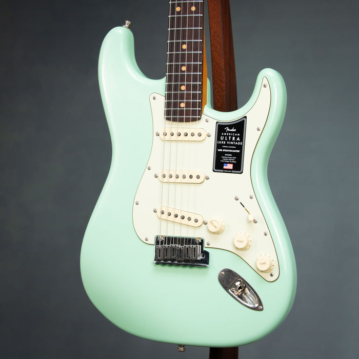 Fender American Ultra Luxe Vintage '60s Stratocaster w/Case - Surf Green - Preowned