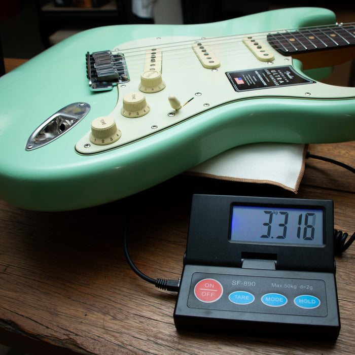 Fender American Ultra Luxe Vintage '60s Stratocaster w/Case - Surf Green - Preowned