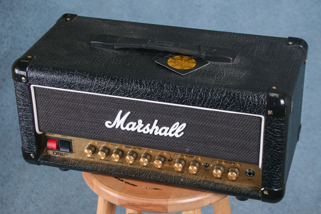 Marshall DSL20HR 20w Guitar Amplifier Head - Preowned