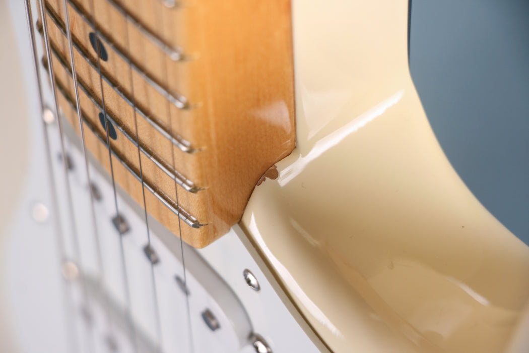 Fender American Vintage 1956 Stratocaster Electric Guitar w/Case - Aged White Blonde - Preowned