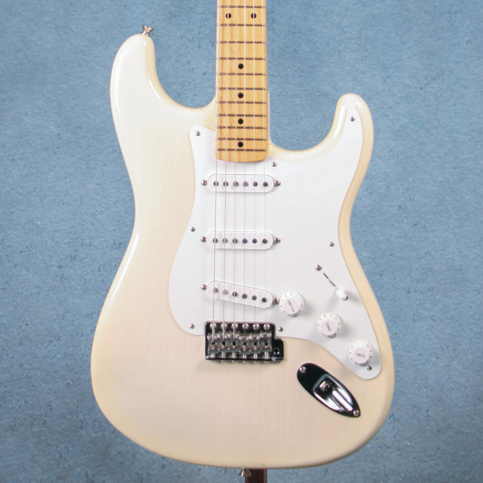 Fender American Vintage 1956 Stratocaster Electric Guitar w/Case - Aged White Blonde - Preowned