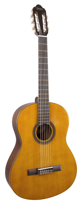 Valencia VC204H Hybrid 4/4 Classical Guitar - Natural