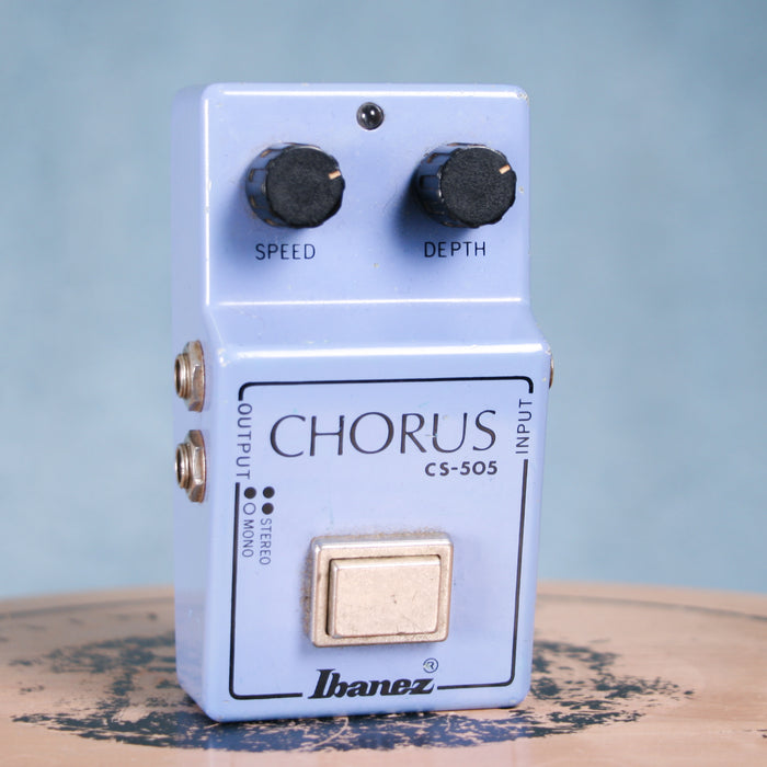 vintage chorus pedal Ibanez CS-505 Chorus Pedal Vintage