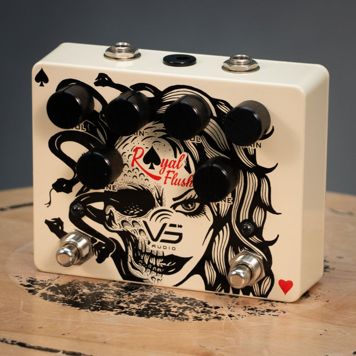 VS Audio Royal Flush Dual Overdrive Pedal w/Box - Preowned