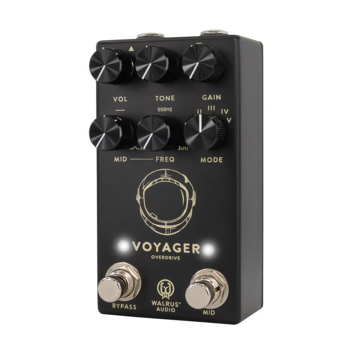 Walrus Audio Voyager MKII Pre-Amp/Overdrive Effects Pedal - Black