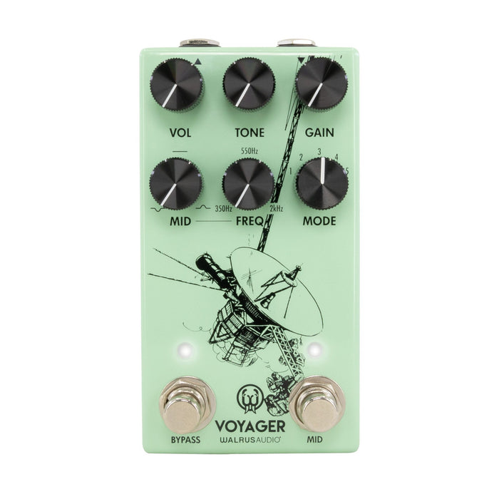 Walrus Audio Voyager MKII Pre-Amp/Overdrive Effects Pedal - Seafoam