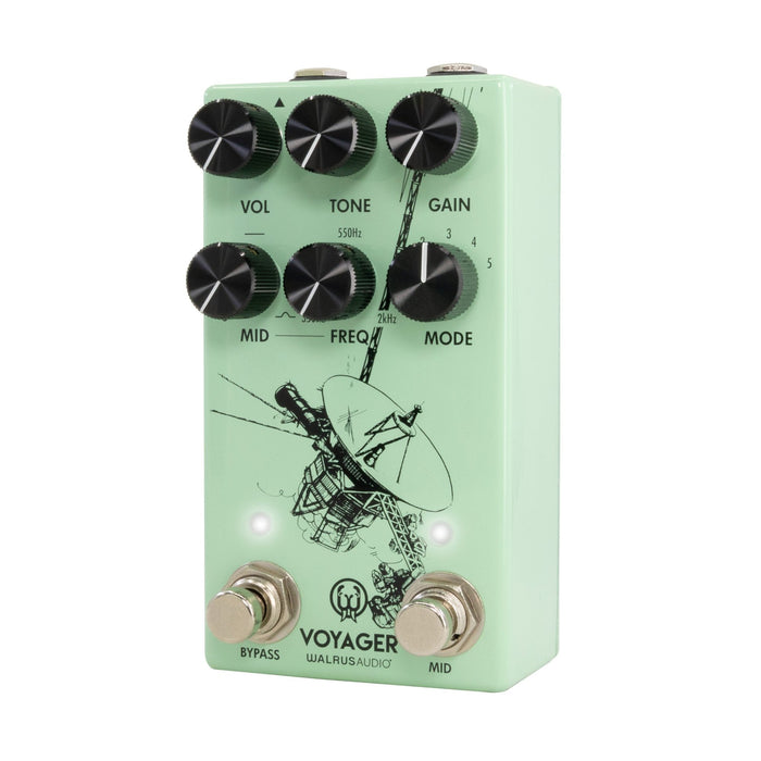 Walrus Audio Voyager MKII Pre-Amp/Overdrive Effects Pedal - Seafoam