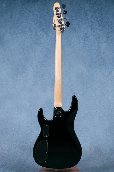 LTD Surveyor 400 Bass Guitar w/Case - Black - Preowned