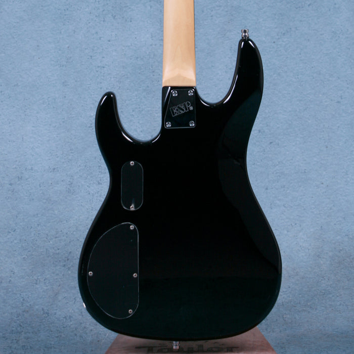 LTD Surveyor 400 Bass Guitar w/Case - Black - Preowned