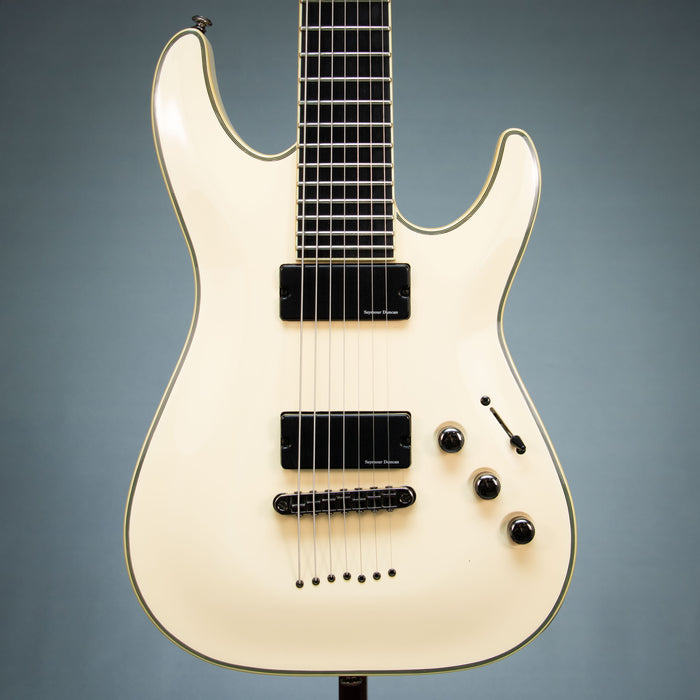 Schecter Blackjack ATX C-7 Electric Guitar - Aged White - Preowned
