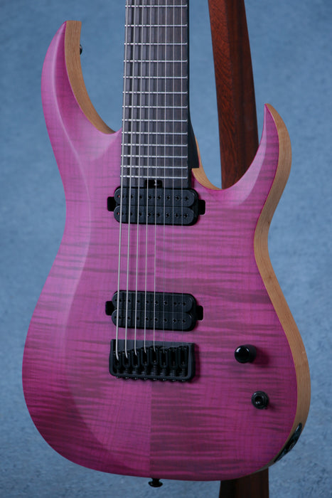 Schecter John Browne Signature Tao 8 String Electric Guitar - Satin Trans Purple - Preowned