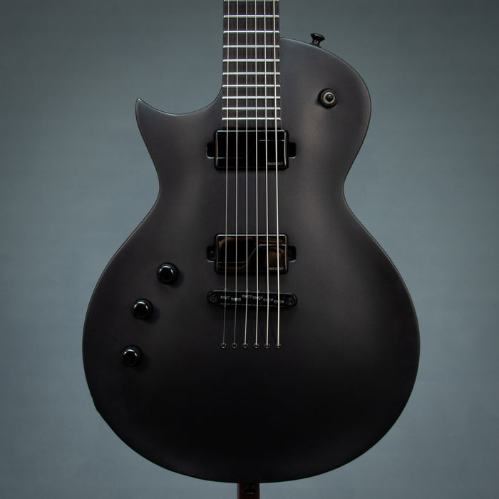 ESP LTD EC1000B Baritone Left Handed Electric Guitar - Black - Preowned