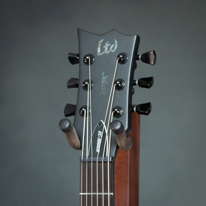 ESP LTD EC1000B Baritone Left Handed Electric Guitar - Black - Preowned