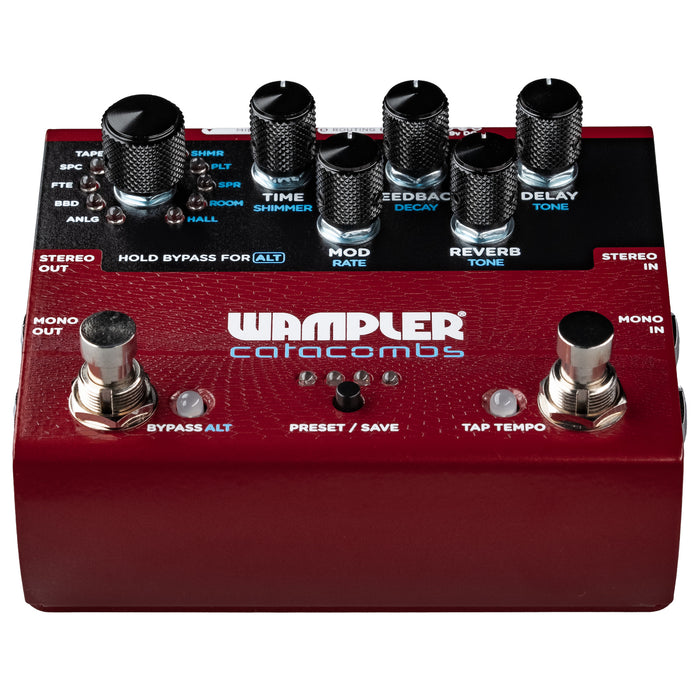 Wampler Catacombs Delay/Reverb Effects Pedal