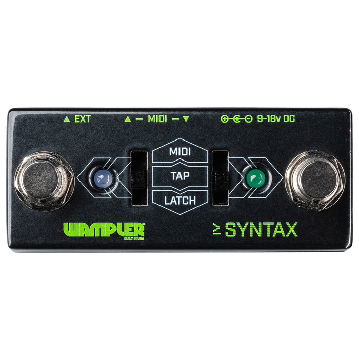 Wampler Syntax Extended Rig Control Pedal