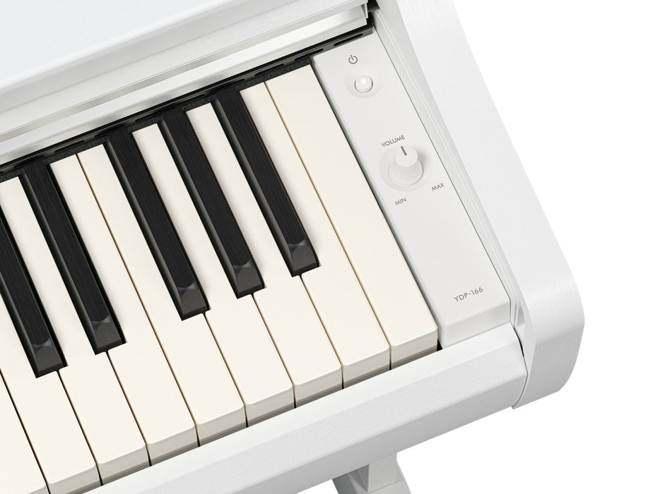 Yamaha Arius YDP166 Digital Piano - White