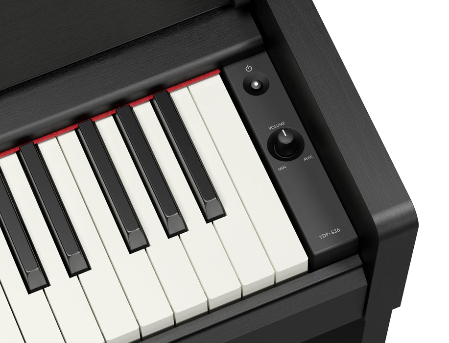 Yamaha Arius YDPS36 Slimline Digital Piano - Black