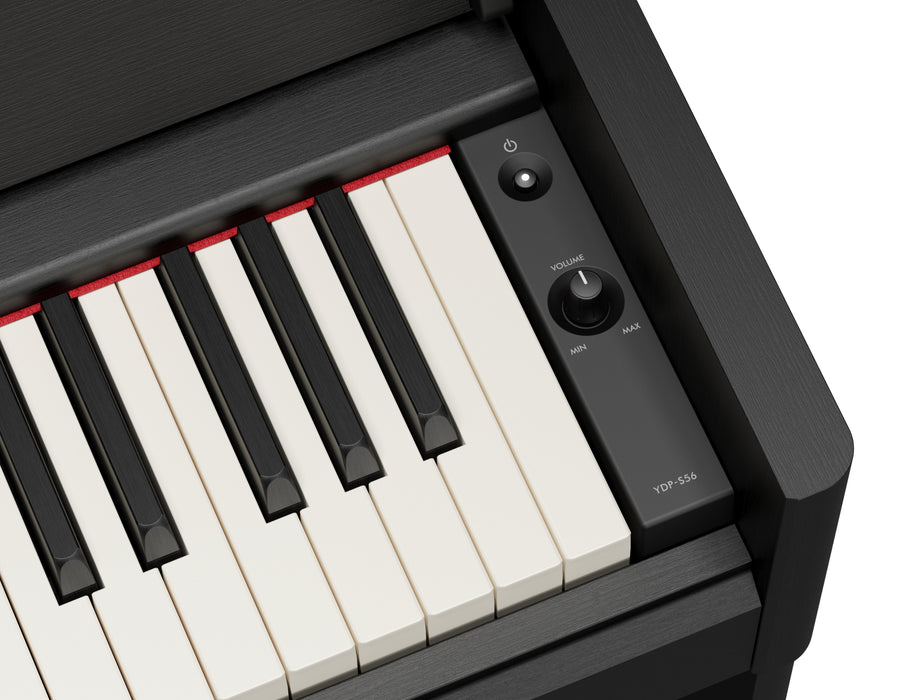 Yamaha Arius YDPS56 Slimline Digital Piano - Black
