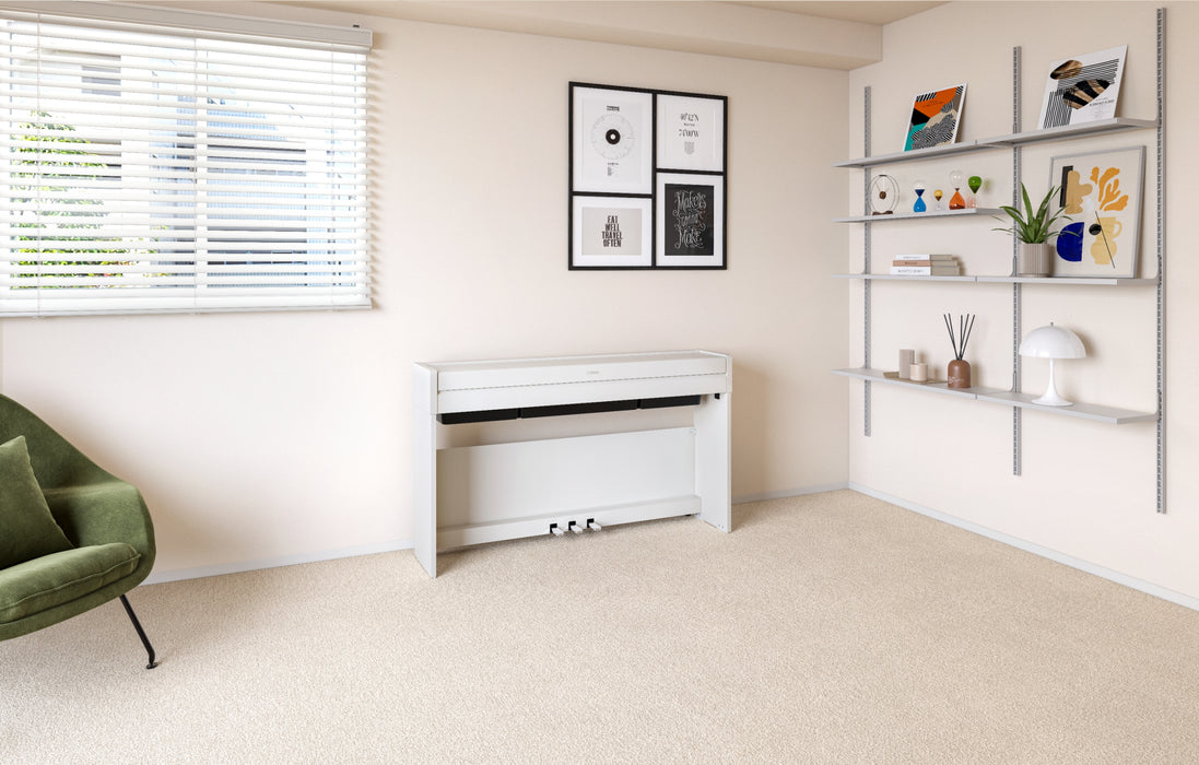 Yamaha Arius YDPS36 Slimline Digital Piano - White