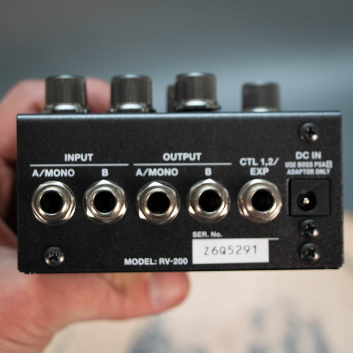 Boss RV-200 Reverb Pedal w/Box - Preowned