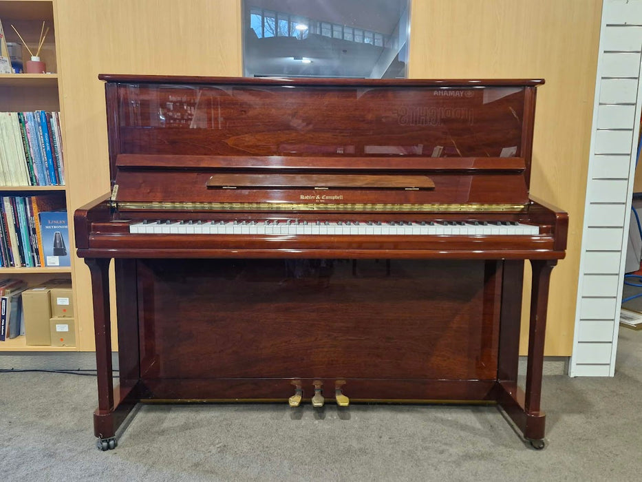 Kohler and Campbell KC-121MD 121cm Preowned Upright Piano IJRIU0971 - Polished Mahogany