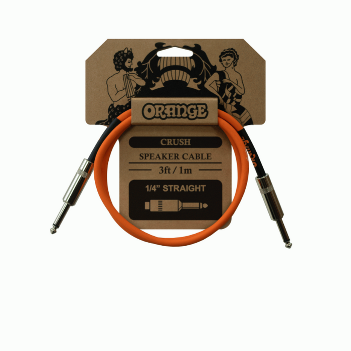 Orange CA040 Crush 3FT Speaker Cable Jack