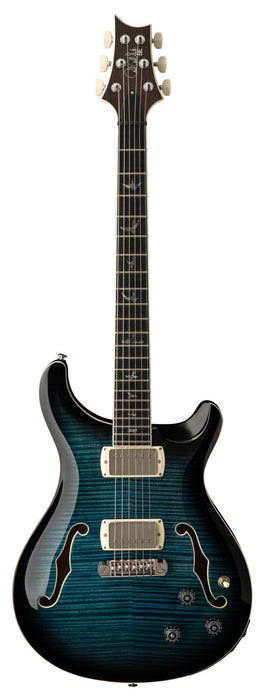 PRS SE Hollowbody II Piezo Electric Guitar - Peacock Blue Burst